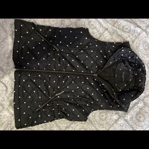 Talbots Polkadotted vest!